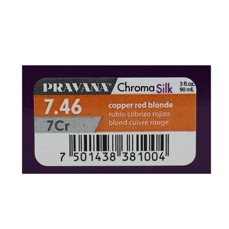 7cr hair color red pravana chromasilk creme hair color color 746 copper red blonde walmartcom blonde 7cr hair color red pravana chromasilk creme hair color color 746 copper red blonde walmartcom blonde